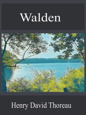 cover image of Walden
